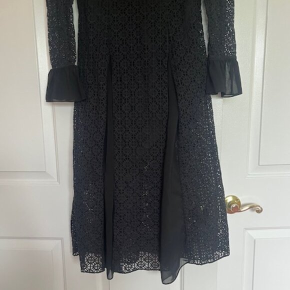 TEMPERLEY LONDON PRAIRIE LACE DRESS - Picture 4 of 9